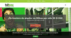 Desktop Screenshot of bilboxselfstorage.com